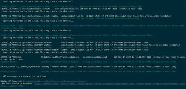 amplify add auth